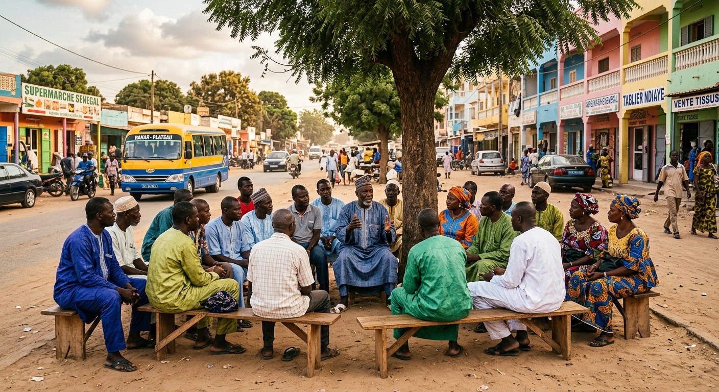 grand-place à dakar