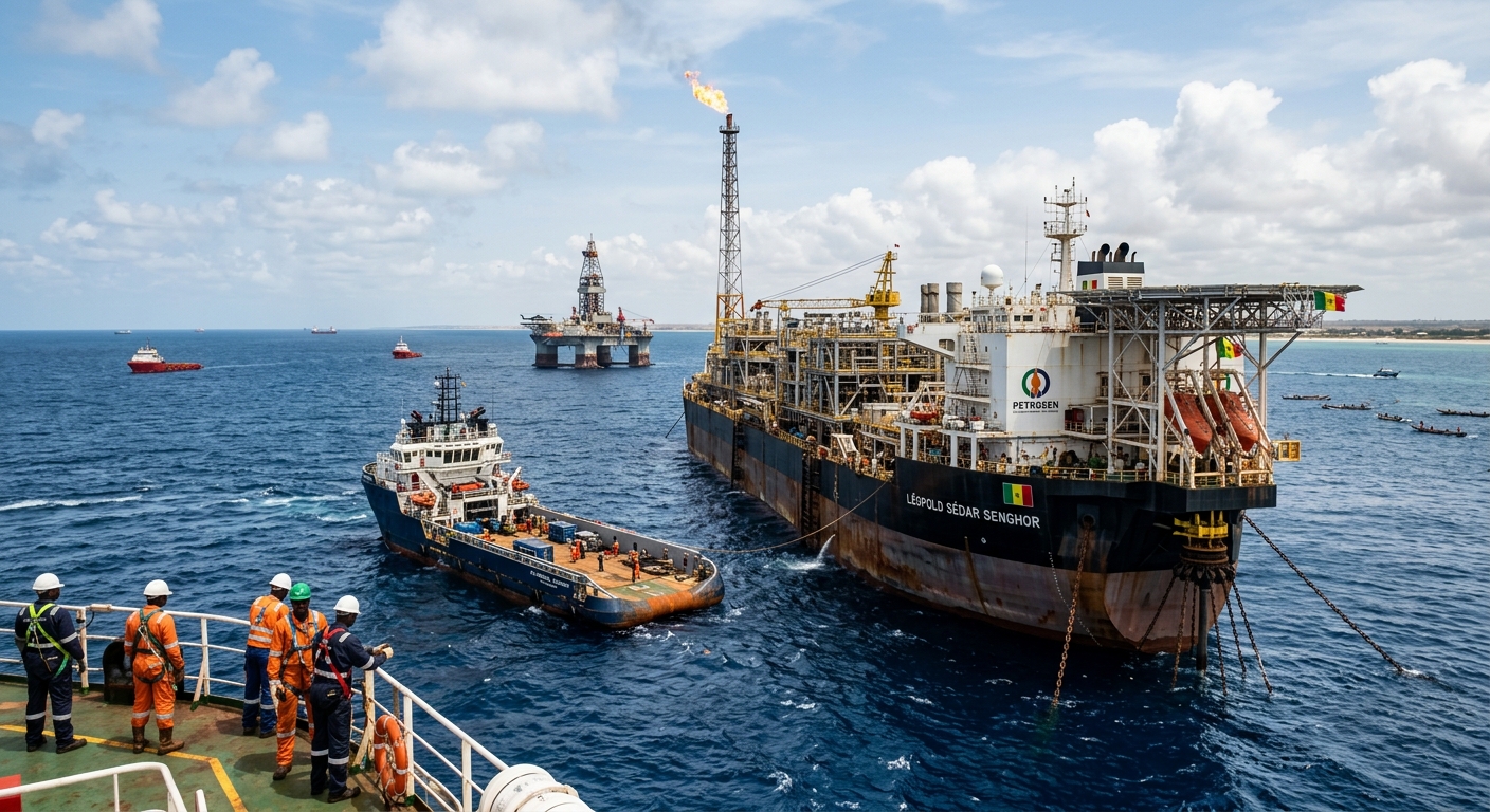 exploitation offshore au sénégal